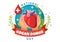 National Organ Donor Day Vector Illustration on 14 February with Kidneys, Heart, Lungs or Liver for Transplantation and Healthcare