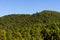 National Park of Caldera de Taburiente from Llano del Jable Astronomical Viewpoint. Volcano of San Juan