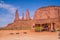 National Park Monument Valley. Reservation of Navajo Indians
