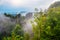 National park Saxon Switzerland, Germany: View from viewpoint of Bastei