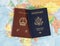 National passports for travelling the world