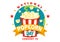 National Popcorn Day Vector Illustration on January 19th with a Big Box Popcorns to Poster or Banner in Flat Cartoon Background