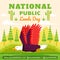 National Public Land Day, eagles and nature