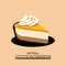 National Pumpkin Cheese cake background