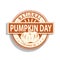 National Pumpkin Day Sign and Badge