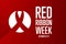 National Red Ribbon Week. October 23-31. Holiday concept. Template for background, banner, card, poster with text