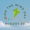 National ride the wind day design tempate good for celebration.