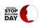 National Stop Bullying Day. Holiday concept. Template for background, banner, card, poster with text inscription. Vector