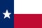 National Texas flag, official colors and proportion correctly. Vector illustration.