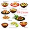 National Thai food, Thailand traditional cuisine