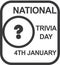 National Trivia Day icon