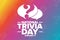 National Trivia Day. January 4. Holiday concept. Template for background, banner, card, poster with text inscription