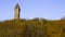 The National Wallace Monument is a tower standing on the shoulder of the Abbey Craig, a hilltop overlooking Stirling in Scotland