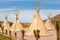 National wigwam of American Indians