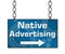 Native Advertising Signboard