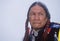 A Native American Cherokee elder at an Intertribal Powwow, Ojai, CA