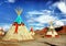 Native American Indian Tents Teepee