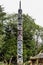 Native American Totem Pole at Totem Bight State Historical Park, Ketchikan, Alaska.