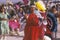 Native American women performing the Corn Dance ceremony, Santa Clara Pueblo, NM