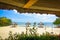 Native Beach Umbrellas on a Beach in Panglao, Philippines