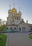 Nativity of the Blessed Virgin Cathedral in the Conception Convent in Moscow vertical view