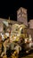Nativity scene in the Saint Francis Basilica at christmas time in Assisi