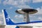 NATO Boeing E-3A AWACS aircraft static display at Siauliai Air Base