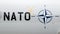 NATO text and logo Sentry airplane