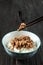 Natto Japanese Fermented Soybeans with White Rice