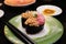 Natto and tuna Sushi