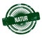 natur - green grunge stamp