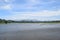 Natural Agricultural Lake Asia With Blue Sky