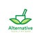 Natural alternative medicine logo