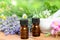 Natural apothecary with essential oils