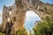 The natural arch Arco Naturale in Capri, Italy