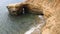 Natural arch in sunset cliffs