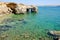 Natural arch in Sâ€™Anea Scoada San Vero Milis, Oristano, Sardinia, Italy.