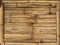 Natural asian oriental style dry bamboo board wall design background