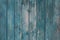 Natural backdrop. Old Weathered Shabby Blue Wooden. Narrow wooden boards in blue.