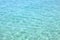 Natural background with perfectly clear sea water