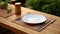 natural bamboo placemat