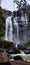 Natural beautiful clam Waterfall in sri lanka