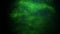 Natural beautiful turbulent pattern green ink texture animation background