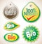 Natural and bio product labels