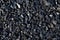 Natural black coals for universal illustrative background. Industrial coals