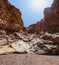 Natural Bridge Canyon hiking trail in Death Valley National Park