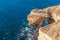 Natural bridge at Kalbarri national park in Australia