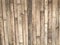 Natural brown flat bamboo wood sheets wall