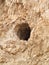 Natural caves on the Mount of Temptations, Jericho, West Bank