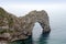 Natural Coastal Stone Arch at Durdle Door Dorset England UK